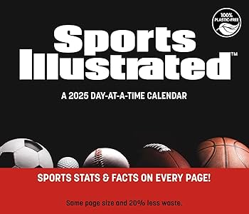 2020スポーツイラストレイテッドビッグカレンダー 2025 Sports Illustrated Sports Day-at-a-Time Box Calendar
